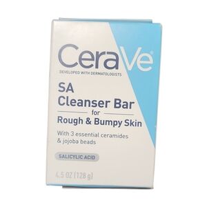 CeraVe SA Cleanser Bar for Rough & Bumpy Skin 4.5 oz/128 g